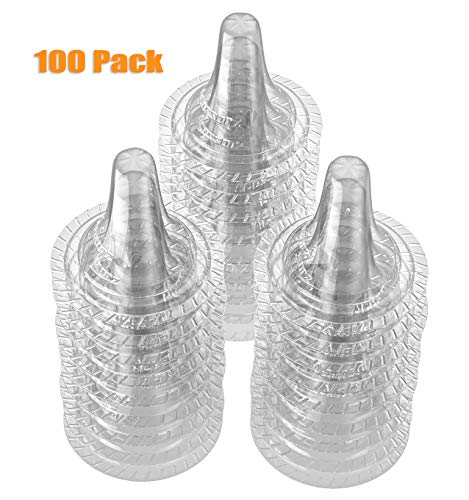 100 Counts Ear Thermometer Disposable Probe Covers, Refill Caps Lens Filters for Braun