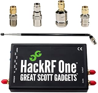 NooElec HackRF One Software Defined Radio (SDR), ANT500 & SMA Antenna Adapter Bundle