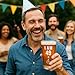 Gelid 49 + One Middle Finger 50th Birthday Gifts for Men Women Beer Glass – Funny 50 Year Old Presents - 16 oz Pint Party Decorations Supplies - Craft Beers Gift Ideas for Dad Mom Husband Wife 50 th