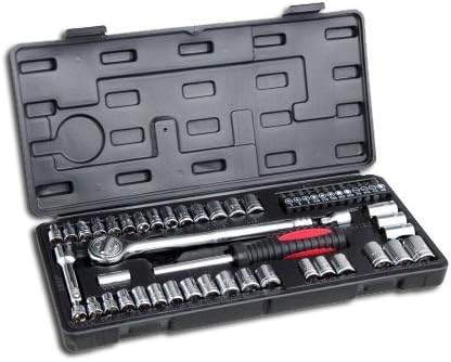 Hyper Tough54 Piece 1/4 inch Drive and 3/8 Inch Drive Socket Set