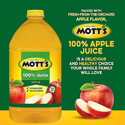 Image of Mott's 100% Original Apple Juice, 1 gal bottle