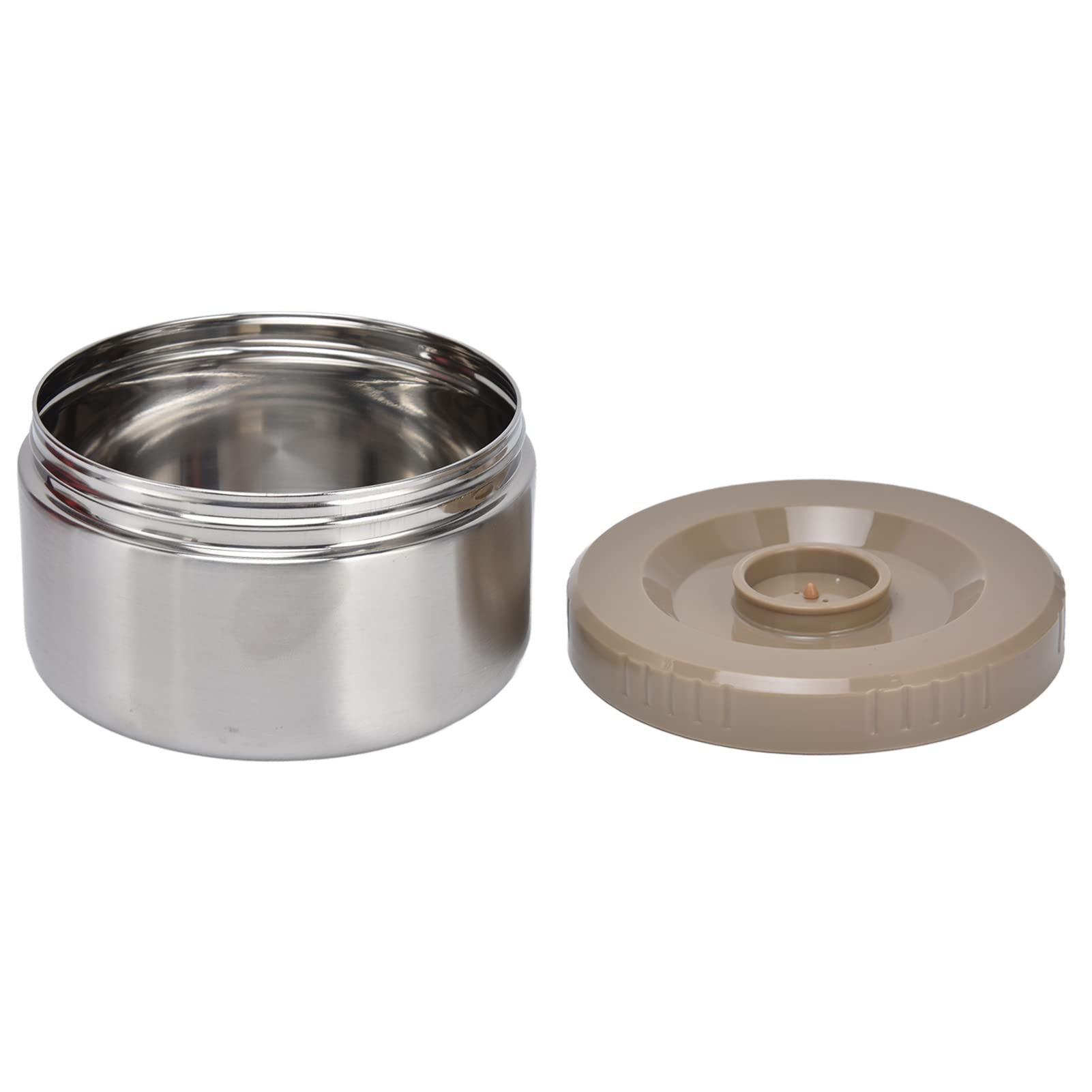 Cocoarm Aislada de 2,3 L, Contenedor de Alimentos Al Vacío de Acero Inoxidable 304, Rejillas de 3 Capas, a Prueba de Fugas para Picnic de Viaje de Trabajo (rojo)