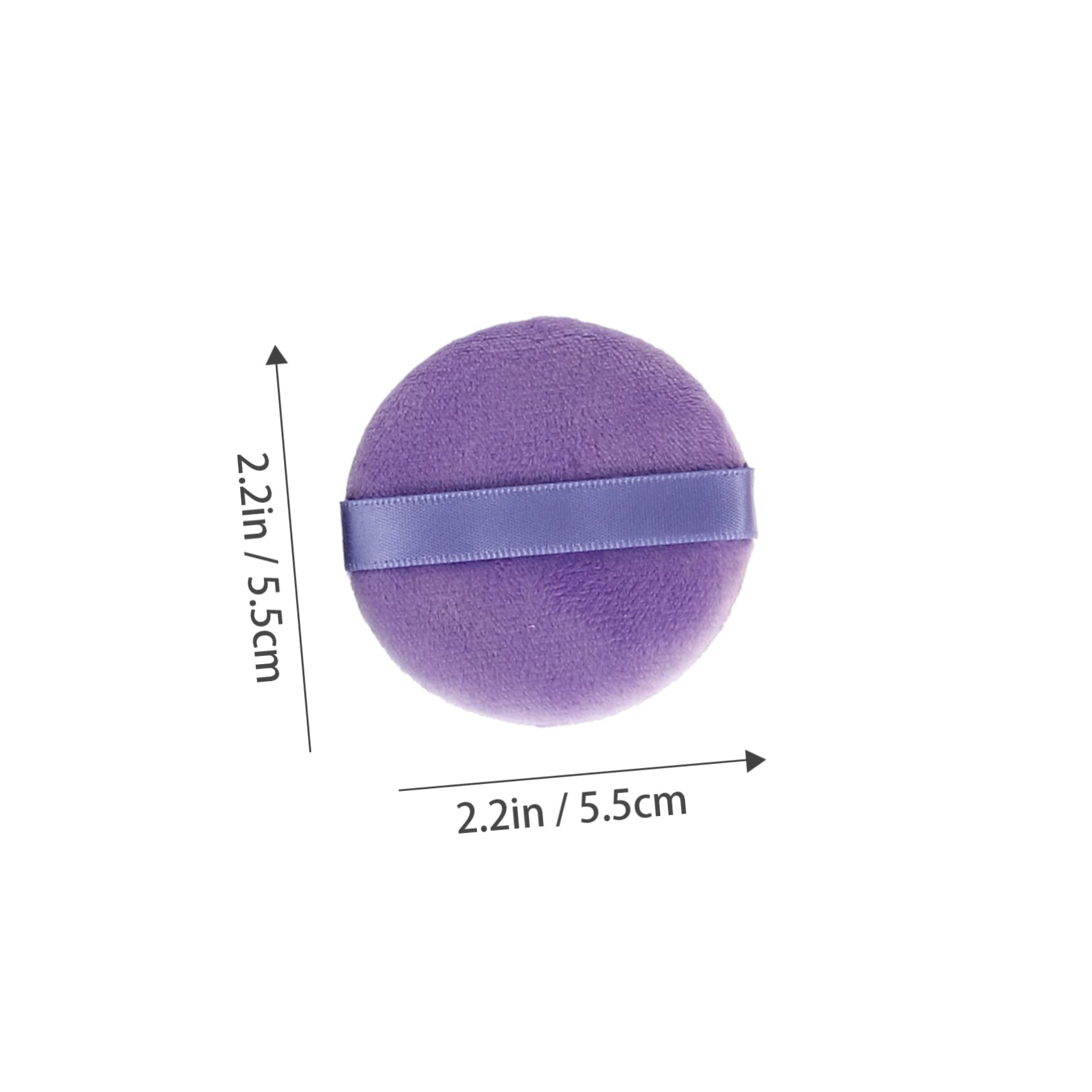 SAFIGLE Comfortable Makeup Pads 10 Pack Face Puff for Women Gentle Soft Cosmetics Puff for Girls Ideal Any Occasion
