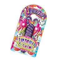 JUMP! & SKIP! - Unicorn from Deluxebase. Unicorn Girls Skipping Rope. Children jump rope, great animal kids exercise equipment