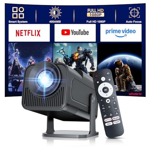 Salange Mini Beamer,kompatibel mit Netflix,4K Unterstützt...
