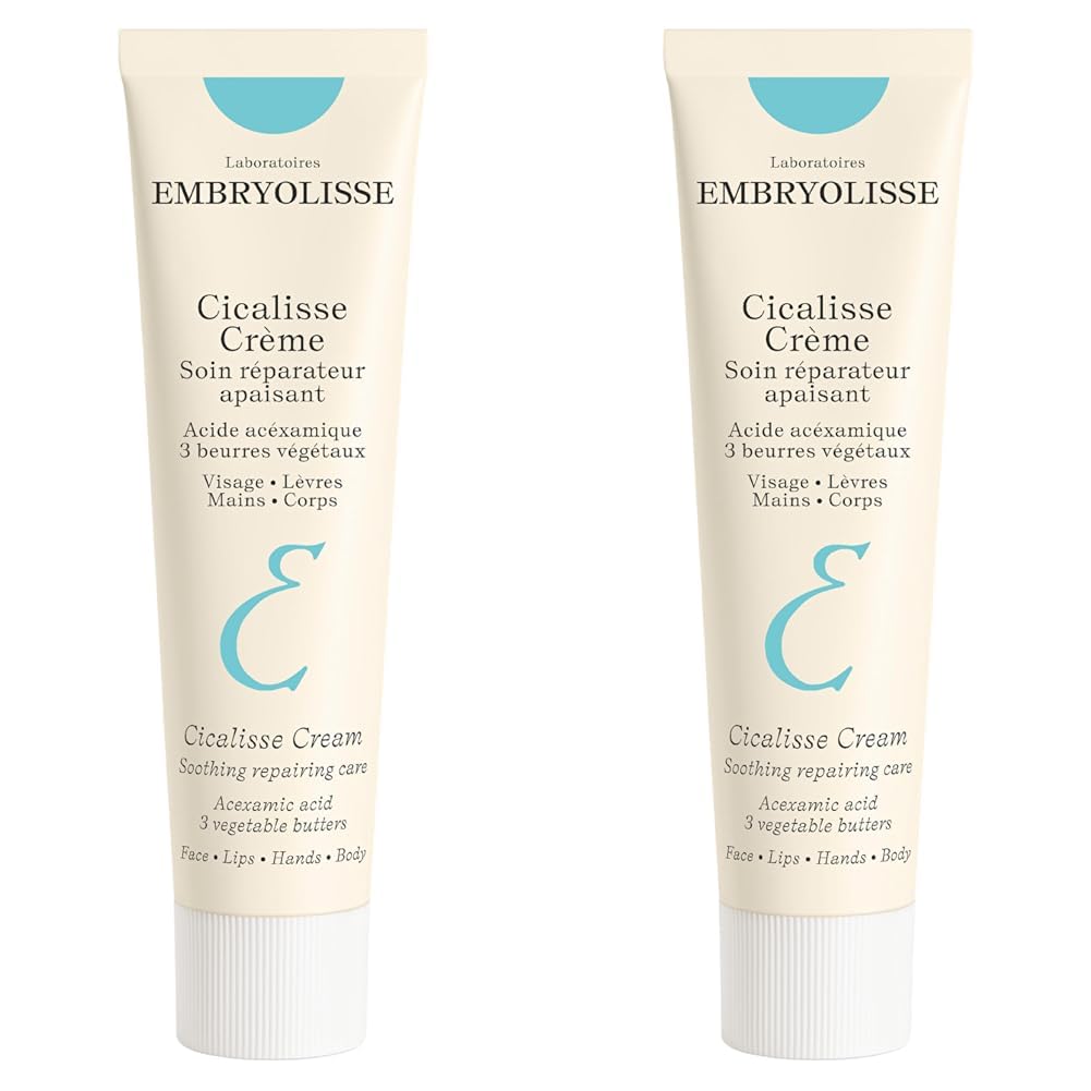 EmbryolisseCicalisse SOS Restorative Cream | Formulated with Nourishing Plant Butter | Ultra-Moisturising Formula | Ideal for Revitalising Damaged Skin & Providing Greater Comfort - 40ml (Pack of 2)