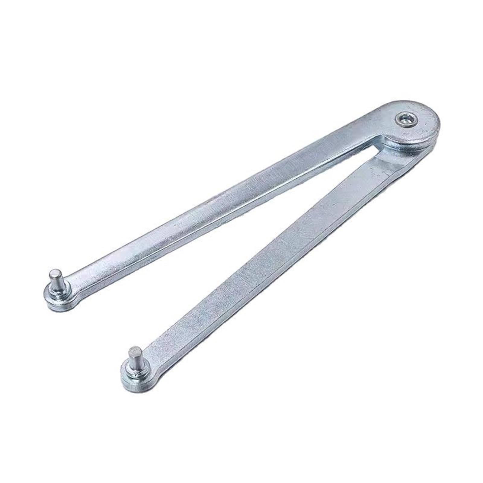 YHAILI Adjustable Angles Grinder Wrench Pin Tool For Round Nut 4mm 0.15in Steel Construction Ergonomic Handle 150mm