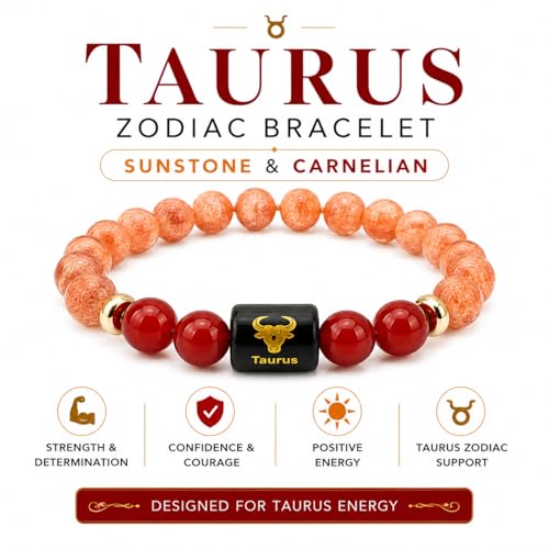 Image of Zodiac Crystal Bracelet with Raw Selenite Plate for Men & Women | Aries, Taurus, Gemini, Cancer, Leo, Virgo, Libra, Scorpio, Sagittarius, Capricorn, Aquarius & Pisces Rashi Bracelet | Astrology Healing Crystal Gift