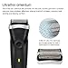 32S/21S Shaver Foil & Cutter Cassette w/Plastic Sealed Packaging Replacement for Braun series 340s-4 (type 5414), 345s-4 (type5414), 350cc-4 (type541)