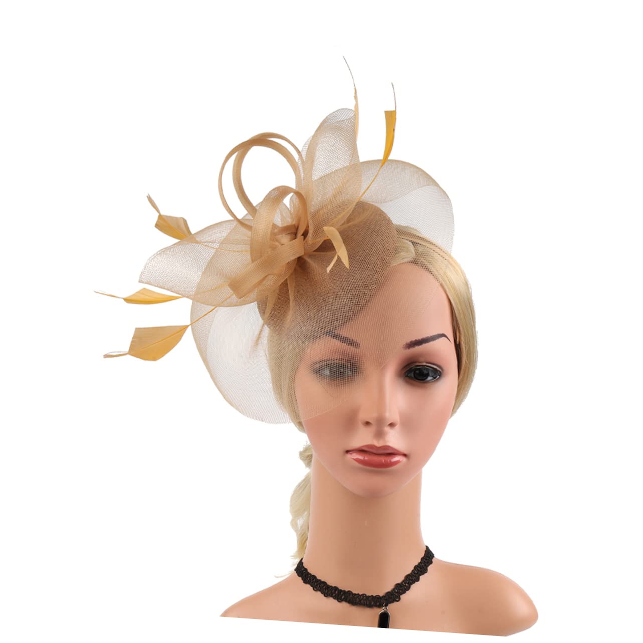 ABOOFAN 4pezzi Fascinator Hat Decorativo Cerimonie per Matrimoni e Tea Party Headband per