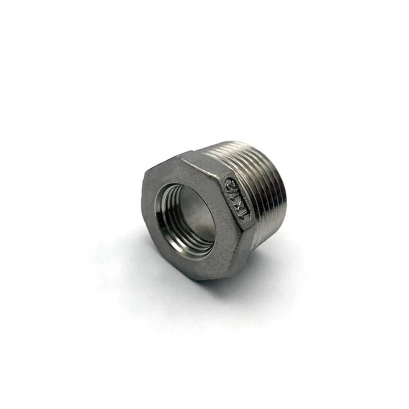 Jrbjwyvv Women's One Color 1Pc Npt Thread 304 Stainless Steel Reducing Bushing Dn6 - Dn50 Water Pipe Fitting Ss304 Sleeve Joint Connector(1 To 1I4)