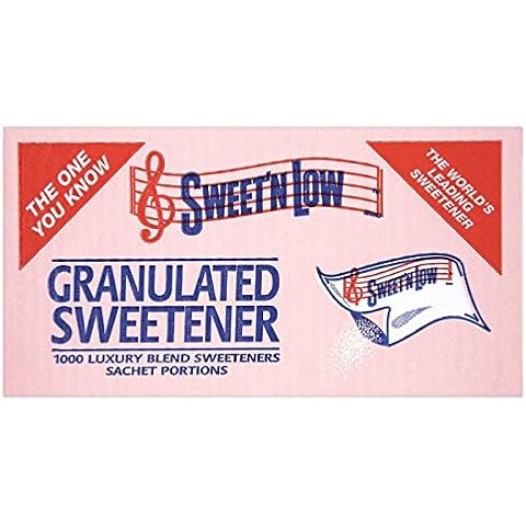 Sweet'n Low Granulated Sweetener 1000 Sachets Cover