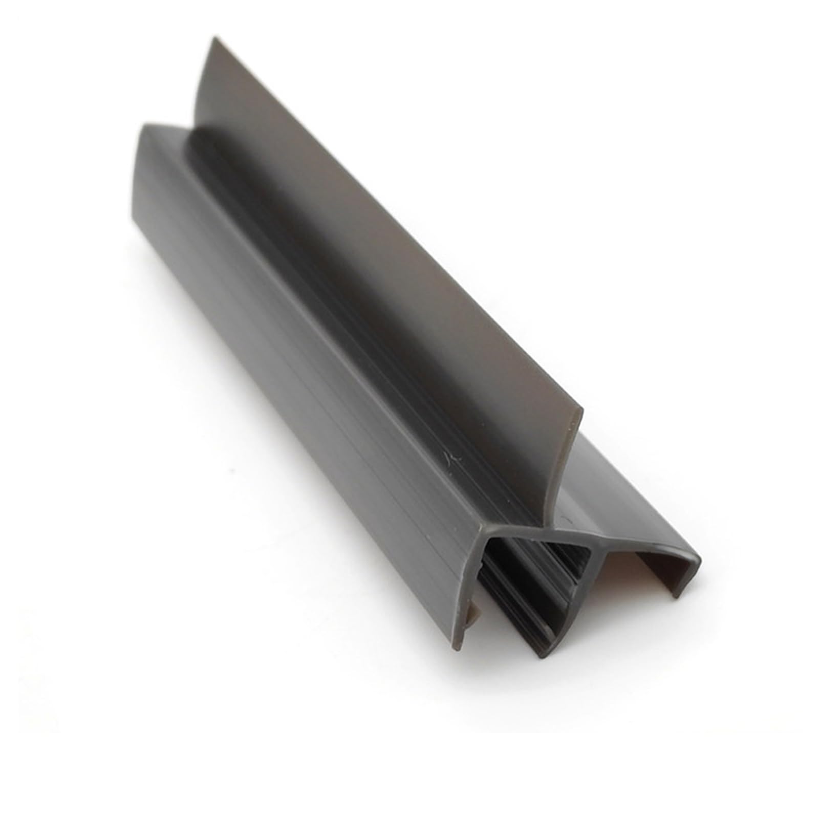 Goma Mampara Ducha Inferior, Tapón de Agua de PVC de 0,7 M, Recorte Arbitrario, Burlete de Retención de Agua for Baño(Gray,10mm/0.39in)
