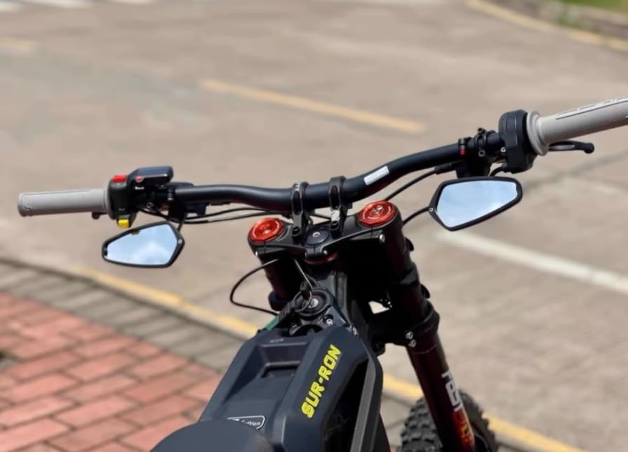 1 Pair Reversing Mirrors For Surron Light Bee Electric Cross-country Bike Retrofitting reflectors Replacement Parts