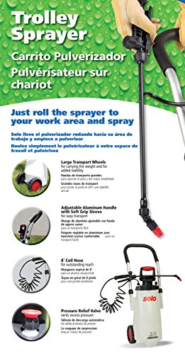 Solo 453 3-Gallon Trolley Landscape Sprayer, Pull Along Design - Thumbnail 3