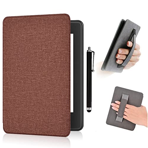 Custodia in Tessuto per Kindle 11a Generazione Modello C2V2L3. con Cinturino da Polso con Auto Wake-Sleep. Non Adatto per Paperwhite di 11a