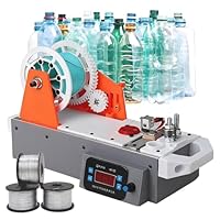 SAIYERUS Desktop Filament Maker Machine, 3D Printer Extruder, Filament Maker, Plastic Bottles Filament Pultruded z/Bottle Cutter, Recycled PET Bottle Recycler for Families, DIY Makers, Small Studios