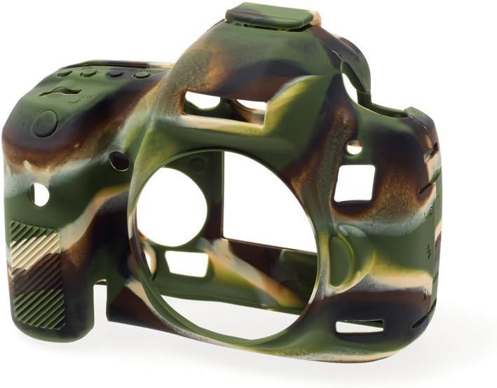 EasyCover Silicone Armor Skin Case Cover Protector for Canon 5D Mk3 Camera - Camouflage