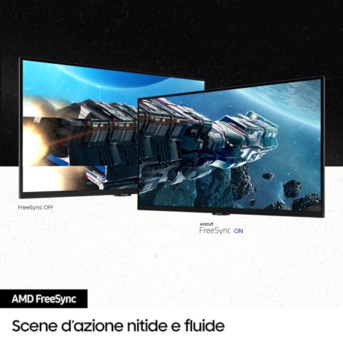 Gaming Odyssey G5 (S27DG502), Flat, 27", 2560x1440 (QHD), IPS, 180Hz, 1 ms, AMD FreeSync, Adaptive Sync, HDMI, Display Port, Ingresso Audio, HAS, Pivot, Flicker Free - Monitor - Immagine 4