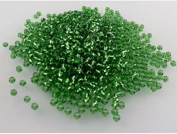 20g Round Rocailles Glass Seed Beads Preciosa Ornela 9/0, color: 57430, Bohemia Crystal Glass, Czechia 311 19 001