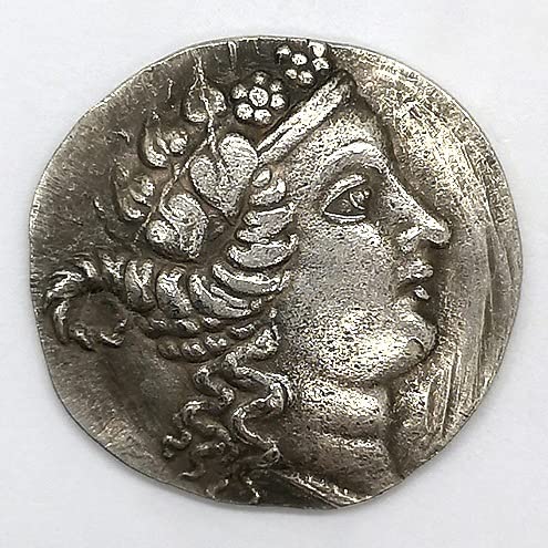 Amazon.co.jp: 古代ギリシャの銀貨マイクロ彫刻アート コイン ギリシャ 
