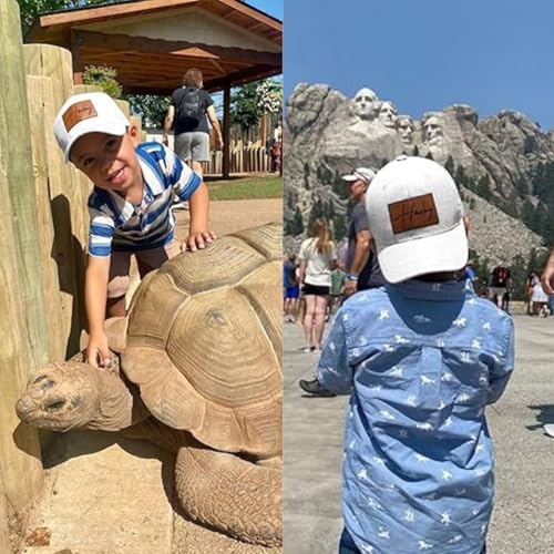 Personalized Toddler Baby Baseball Cap, Custom Baseball Hat with Name, Adjustable Snapback Truck Caps2