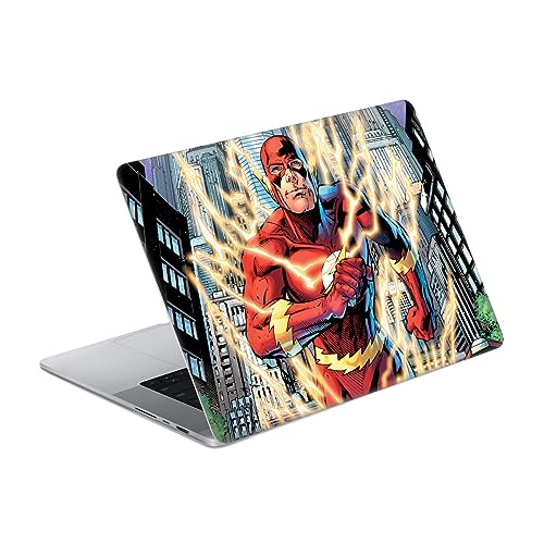Autocollant vinyle Flash DC Comics anti rayure pour protection de MacBook Pro 16 A2485