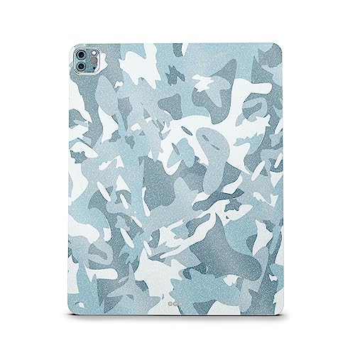 Image of MightySkins Carbon Fiber Skin Compatible with Apple iPad Pro 12.9 inch M2 6th Gen (2022) Full Wrap Kit - Arctic Camouflage | Protective, Durable Textured Carbon Fiber Finish | Made in The USA