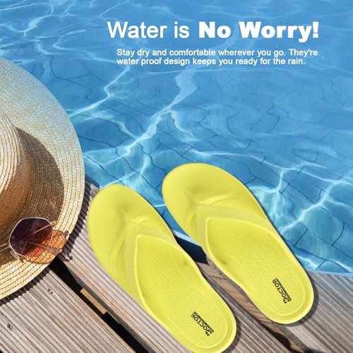 Image of DOCTOR HEALTH SUPER SOFT Stylish Ultra Soft Slippers with Cushion | Comfortable, Premium and Bright Colorful Flip Flops | Lab Tested Cushion and Bounce | Cushioned Footwear | Trendy Women Slippers