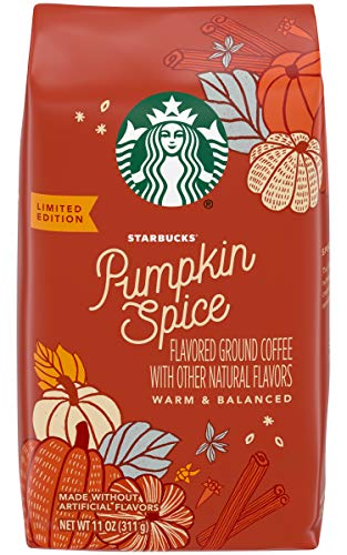 Starbucks Pumpkin Spice Flavoured Ground Coffee 11oz (311g)