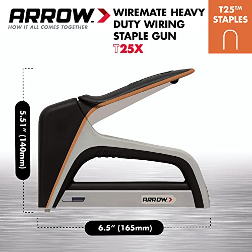 Agrafeuse pour câble ø 6 Arrow T25X pour ranger les fils de la maison - 3