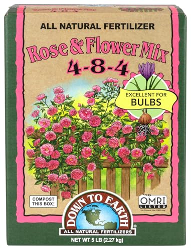 Down To Earth All Natural Fertilizers Organic Rose & Flower...