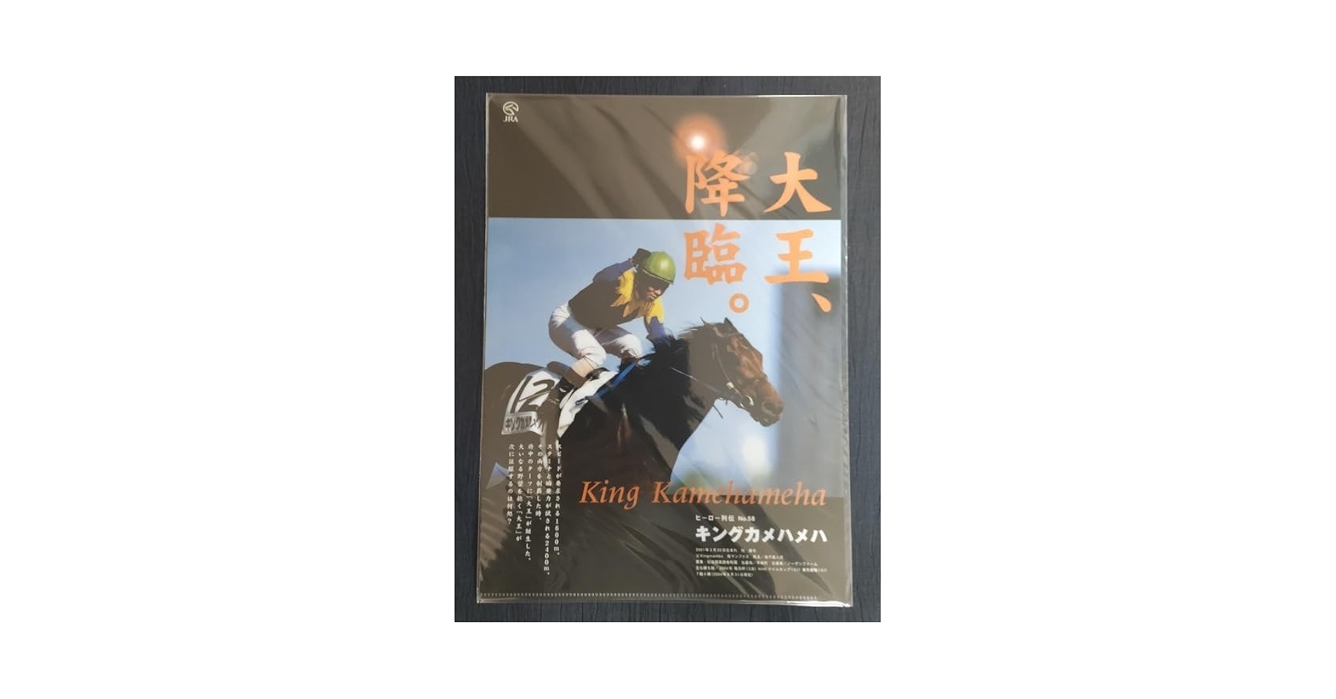 Amazon.co.jp: JRA ヒーロー列伝 クリアファイル No.58