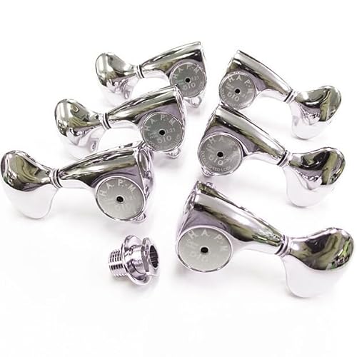 GOTOH SGV510Z HAPM L5 C L3 R3 クローム 両側 ギター ペグ 6個セット 【Ebiオリジナルピック付】