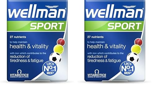 Vitabiotics Wellman Sport, 30 Tablets (Pack of 2)