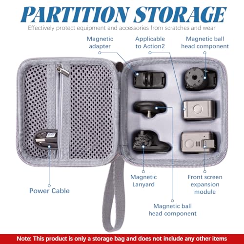 Image of ZORBES Carrying Case Compatible with Action 2 EVA Waterproof Hard Shell