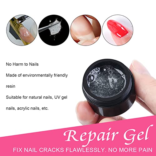 Nail Extension Fiberglass Kit, Nail Quick Extending Shaping Fiberglass Gel Manicure Tool for Home DIY & Nail Beauty Salon - Image 4