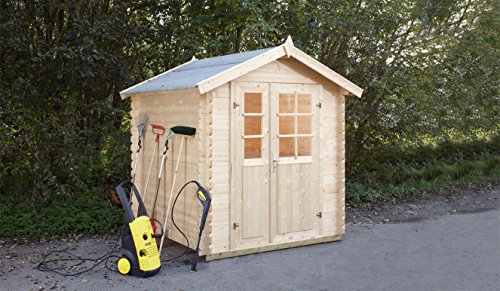 Preisvergleich Produktbild Wolff Finnhaus Aktionshaus Lyon A 28 mm natur