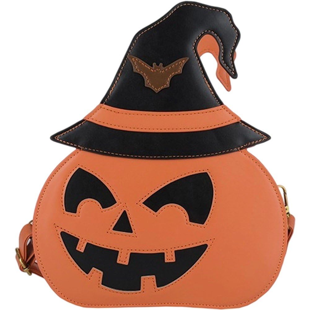 Bandoulière citrouille pour vos sorties d'Halloween