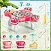 WATUDOU Magnetic Fishing Game for Kids Toddlers 3-5, 70 pcs Fishing Toys for Kids Toddlers 3-5, Table Toys Board Game Birthday Gifts for 3 4 5 6 7 8 Years Old Kid Toddler