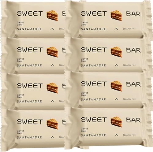 SANTA MADRE | SWEET BAR | Barrita energética de avena | Sabor: Carrot cake | Sin...