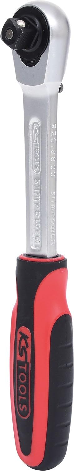 KS TOOLS Carraca reversible SlimPOWER 3/8"