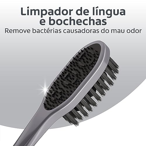 COLGATE Escova Dental Colgate 360º Preto Pacote Com 2 Unidades