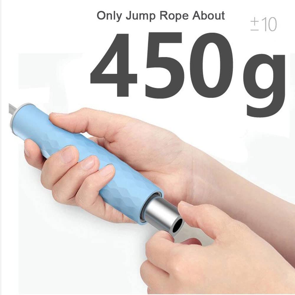 Corde à Sauter Pondérée Réglable Adulte Corde à Sauter Lourde en PVC pour l'exercice De Boxe Perdre du Poids