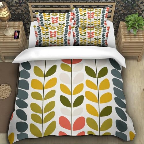 Parure de lit hypoallergique microfibre 260x220 housse de couette fermeture éclair jungle 3D