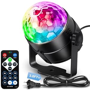 Party Lights DJ Disco Ball Strobe L...