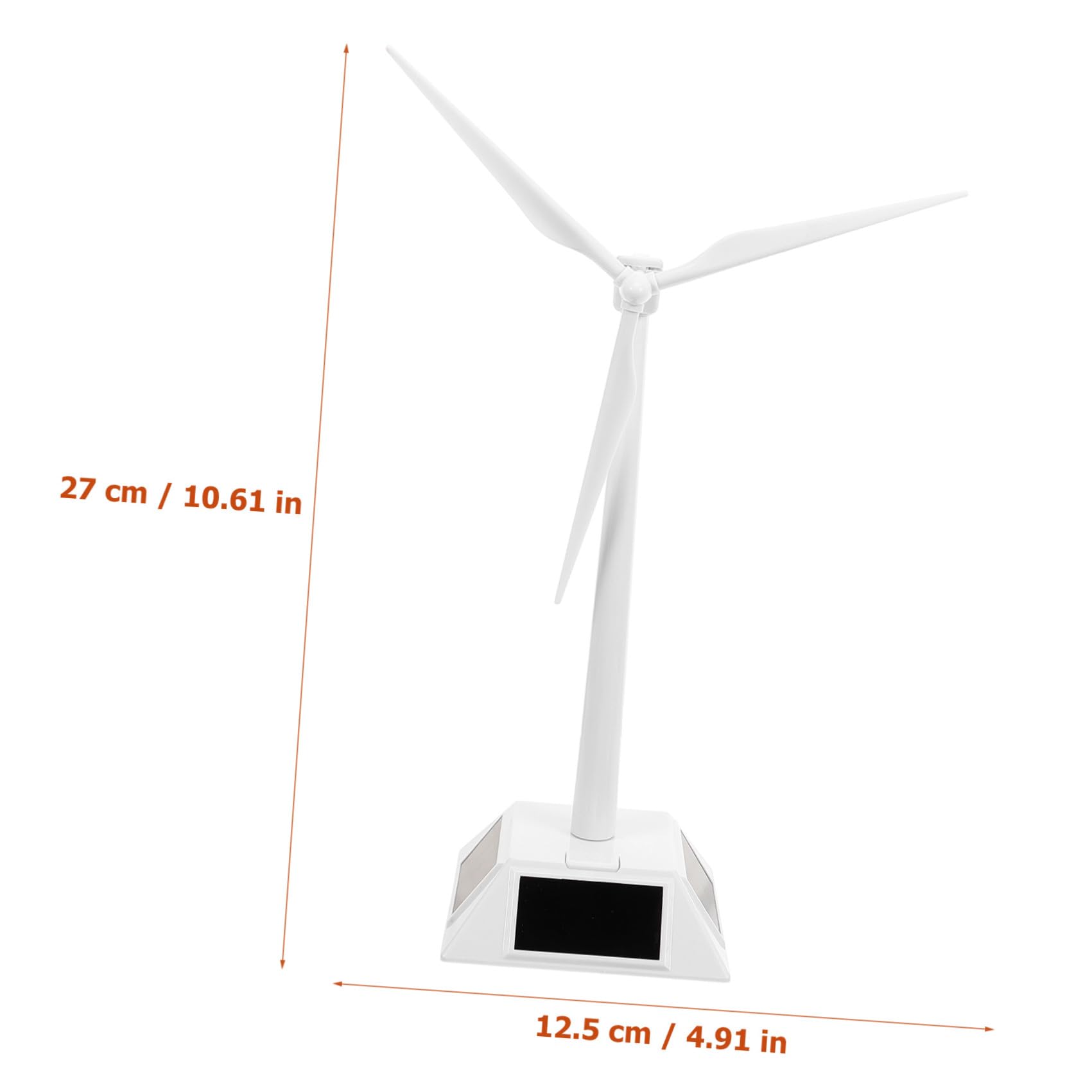 Didiseaon Juguete Educativo de Ciencias Energía Solar para Niños, Modelo de Molino de Viento de Plástico, Fácil de Transportar y Almacenar para Experimentos Escolares