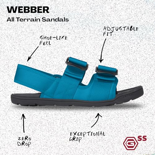Image of Astral Men's Webber Sandals - Comfortable, Quick-Drying Water Slides for Water Sports, Rafting, & Casual Wear