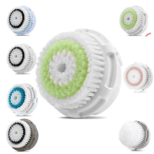 powered facial cleansing brush heads