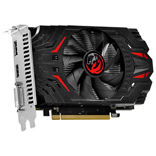PLACA DE VIDEO AMD RADEON RX 550 4GB GDDR5 128 BITS SINGLE-FAN - GRAFFITI SERIES - PJRX550R5SF - PCY